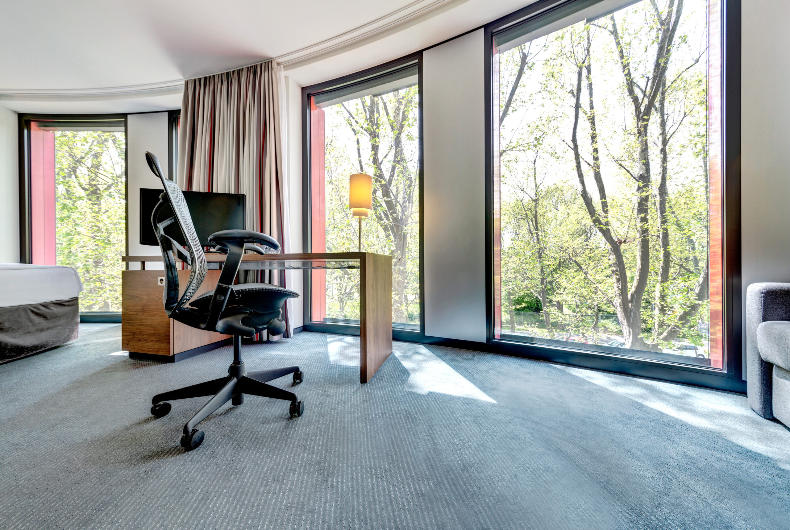 DEU, Deutschland, Stuttgart, 09.05.2016 - Hilton Garden Inn Stuttgart NeckarPark. Ein Hotel unter Management der Success Hotel Group.
